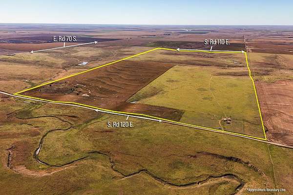 315 Acres of Agricultural Land for Auction in Hoxie, Kansas