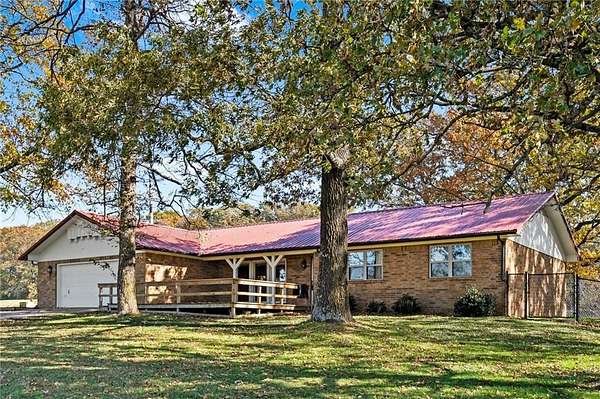 10 Acres of Land with Home for Sale in Hindsville, Arkansas