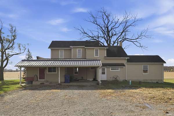 4.15 Acres of Residential Land with Home for Sale in Huntington, Indiana
