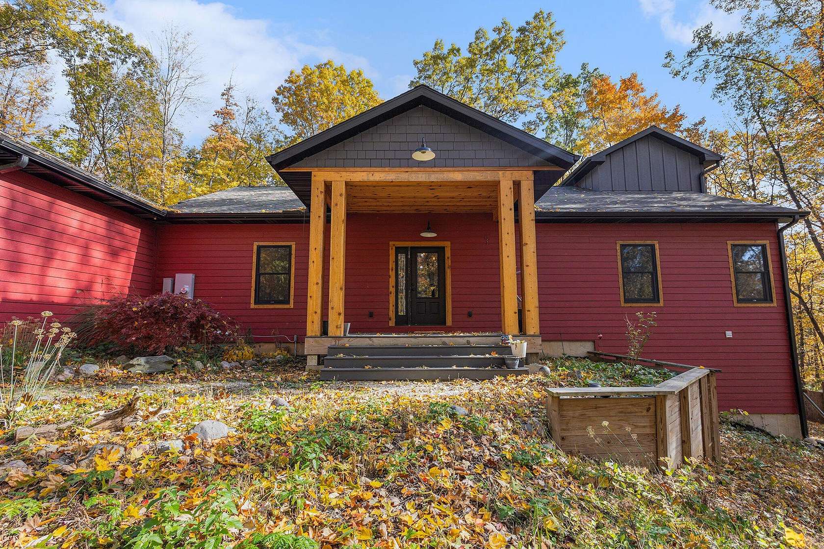 21.5 Acres of Recreational Land with Home for Sale in Three Rivers, Michigan