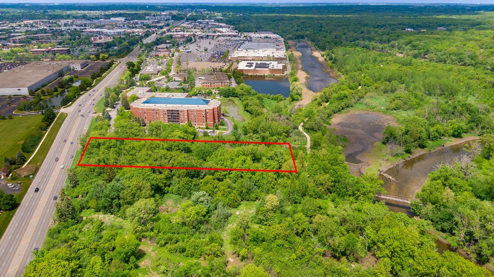 1.22 Acres of Commercial Land for Sale in Vernon Hills, Illinois