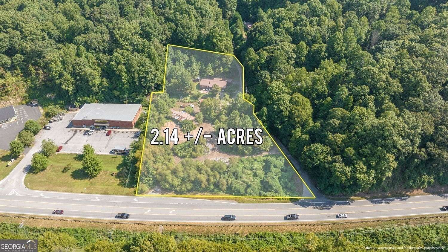 2.14 Acres of Improved Commercial Land for Sale in Dahlonega, Georgia