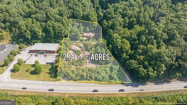 2.14 Acres of Improved Commercial Land for Sale in Dahlonega, Georgia
