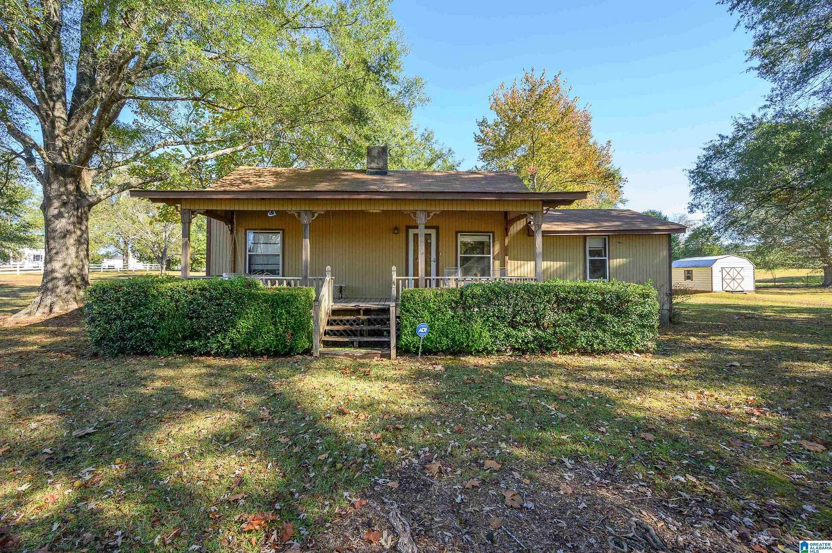 75 Acres of Agricultural Land with Home for Sale in Shelby, Alabama