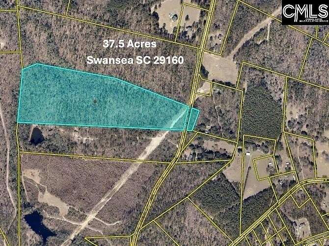 37.5 Acres of Recreational & Residential Land for Sale in Swansea, South Carolina