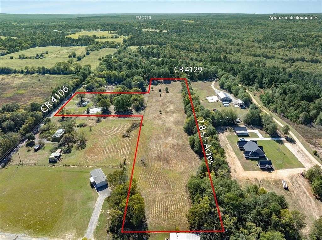 7.87 Acres of Land for Sale in Lindale, Texas