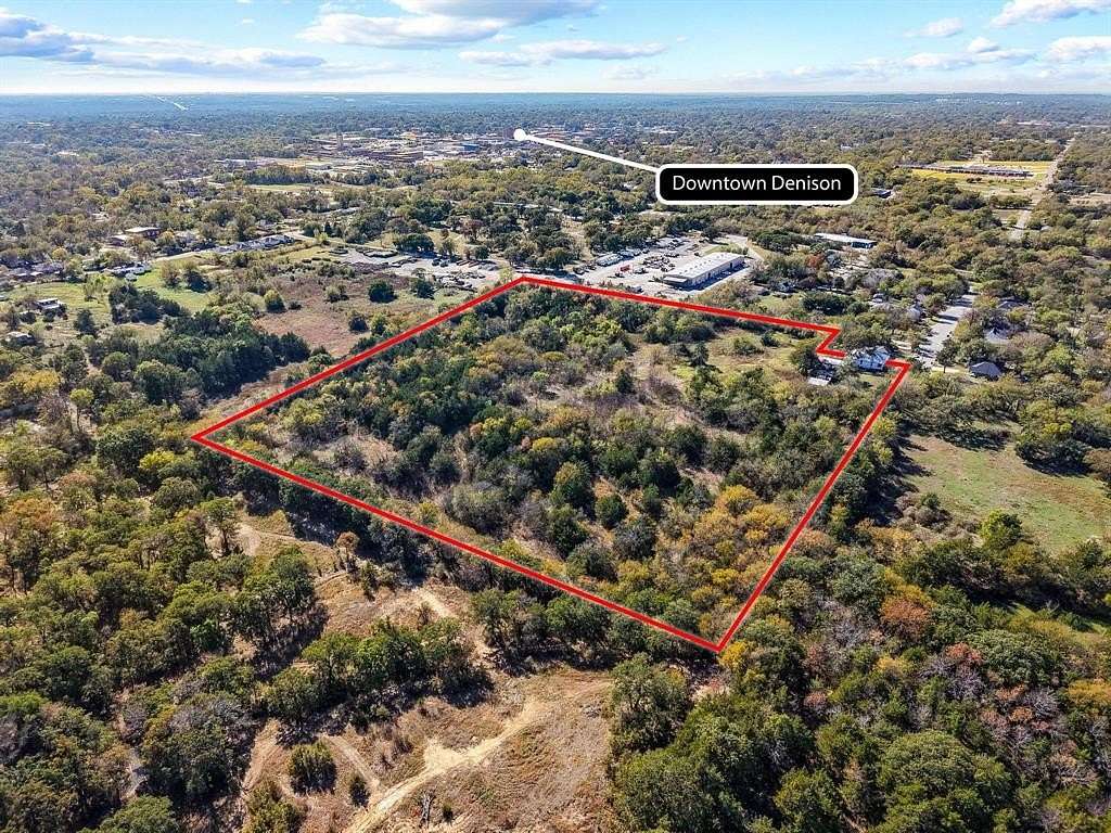 14.6 Acres of Land with Home for Sale in Denison, Texas