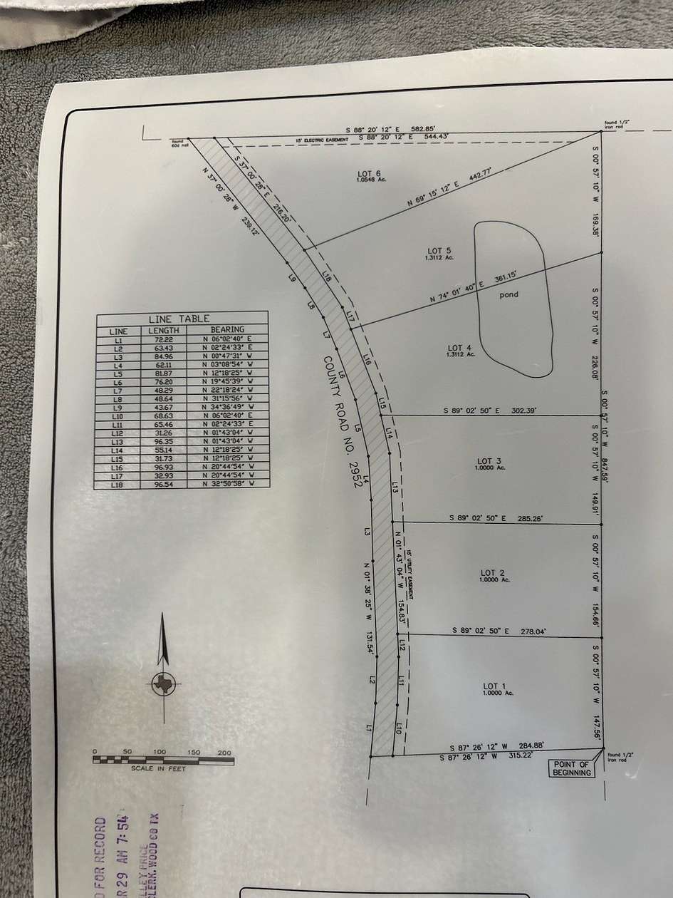 1 Acre of Residential Land for Sale in Alba, Texas