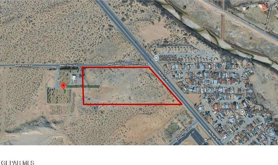 20 Acres of Mixed-Use Land for Sale in Sunland Park, New Mexico