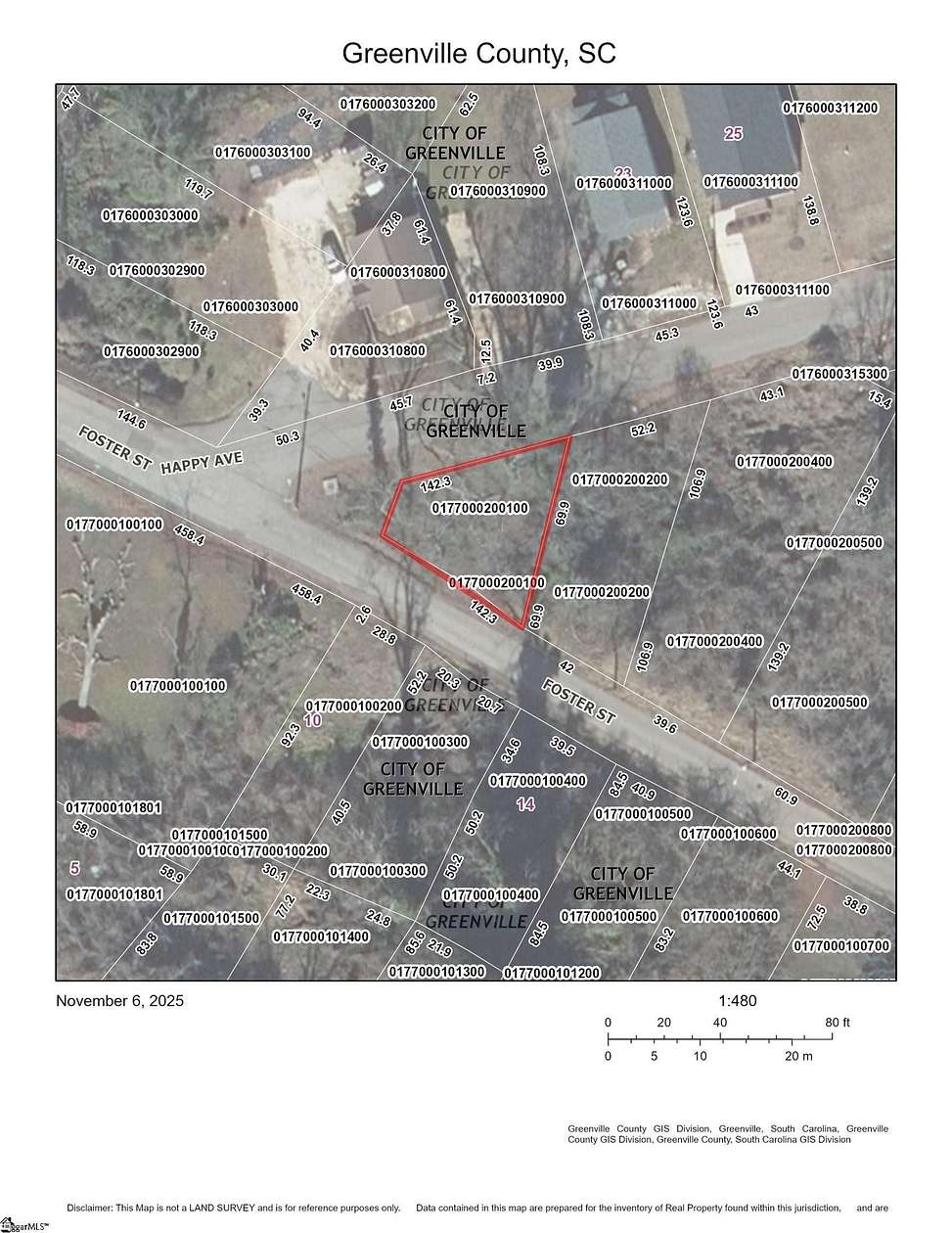0.06 Acres of Residential Land for Sale in Greenville, South Carolina