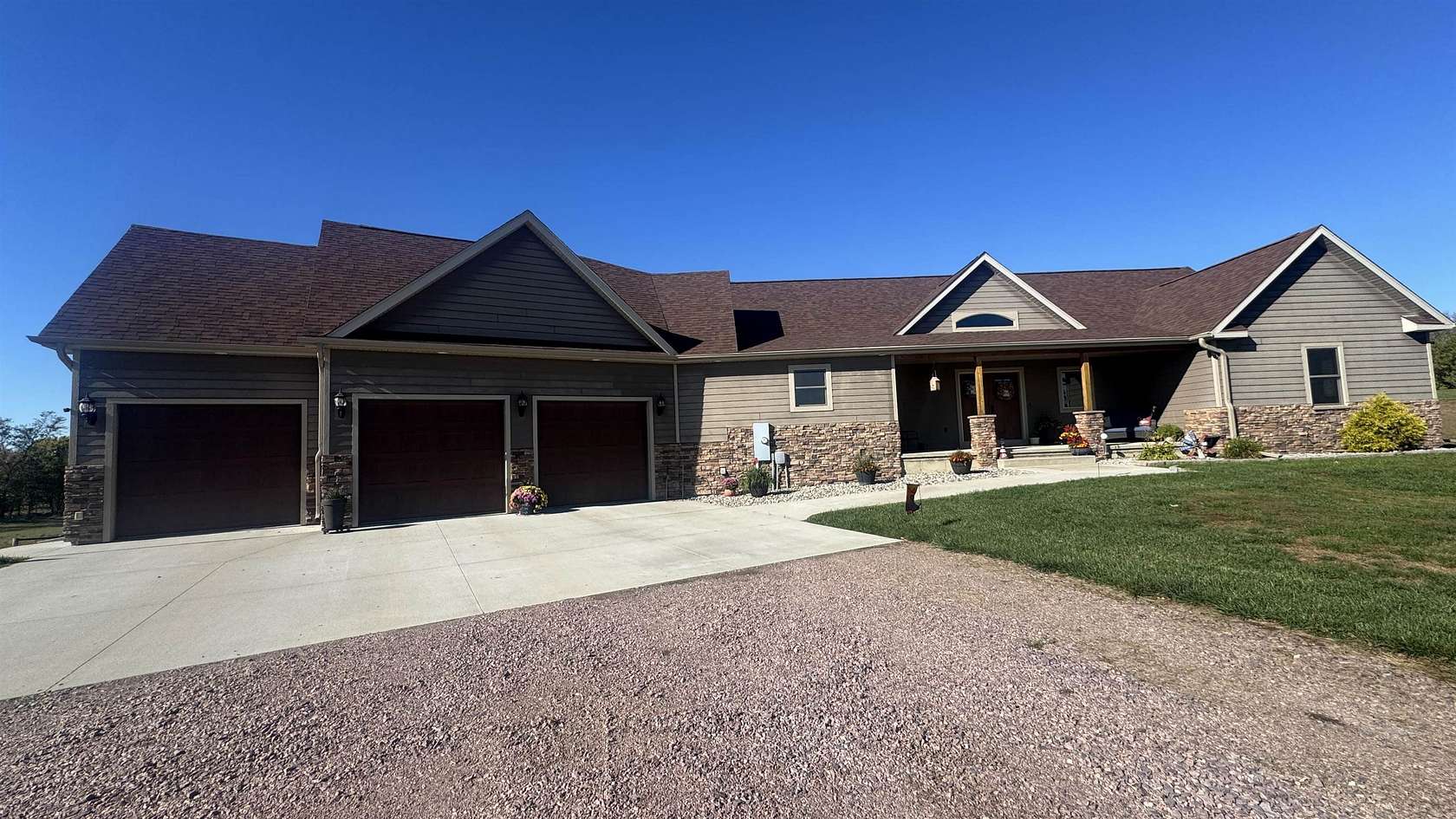 2 Acres of Residential Land with Home for Sale in Hinton, Iowa