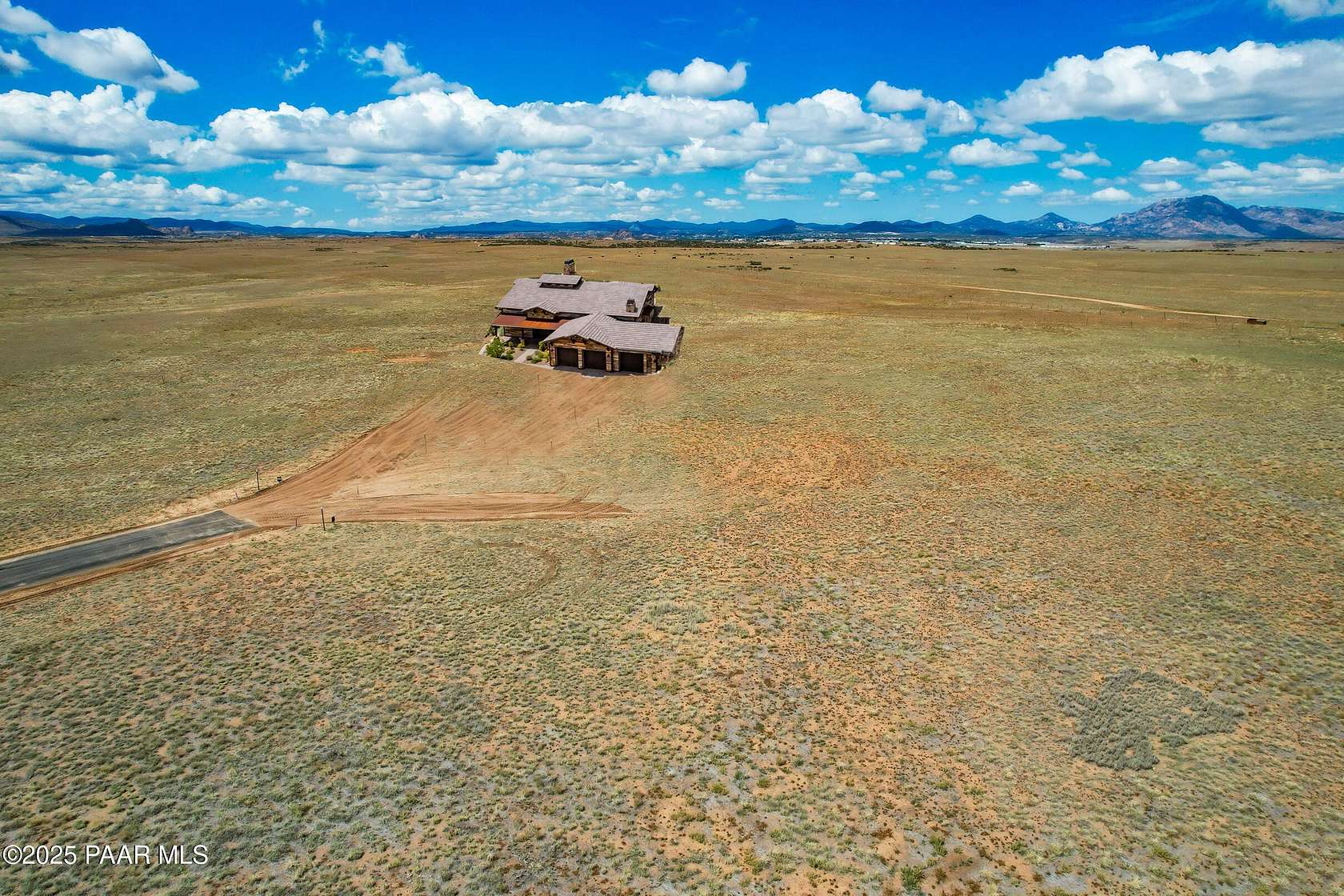 4 Acres of Residential Land with Home for Sale in Prescott Valley, Arizona