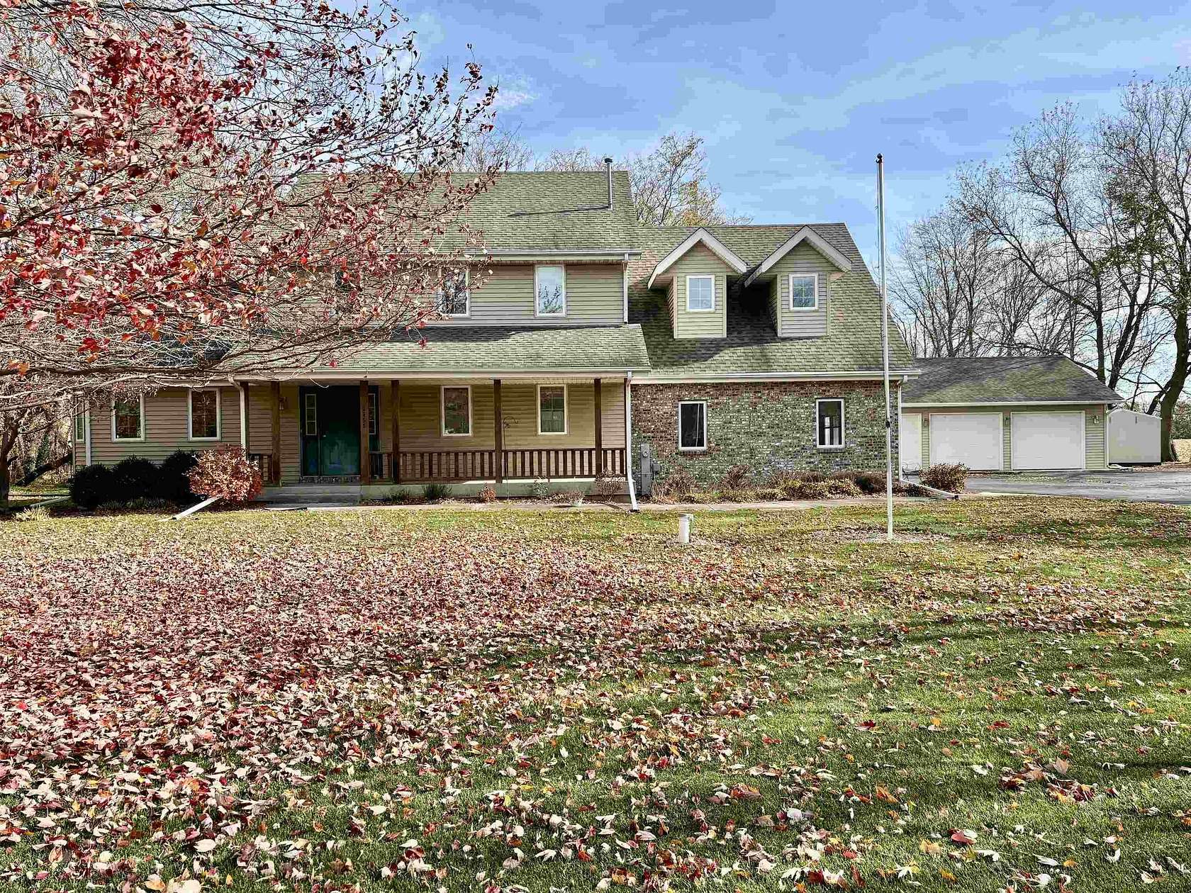 1.6 Acres of Residential Land with Home for Sale in Garden Prairie, Illinois