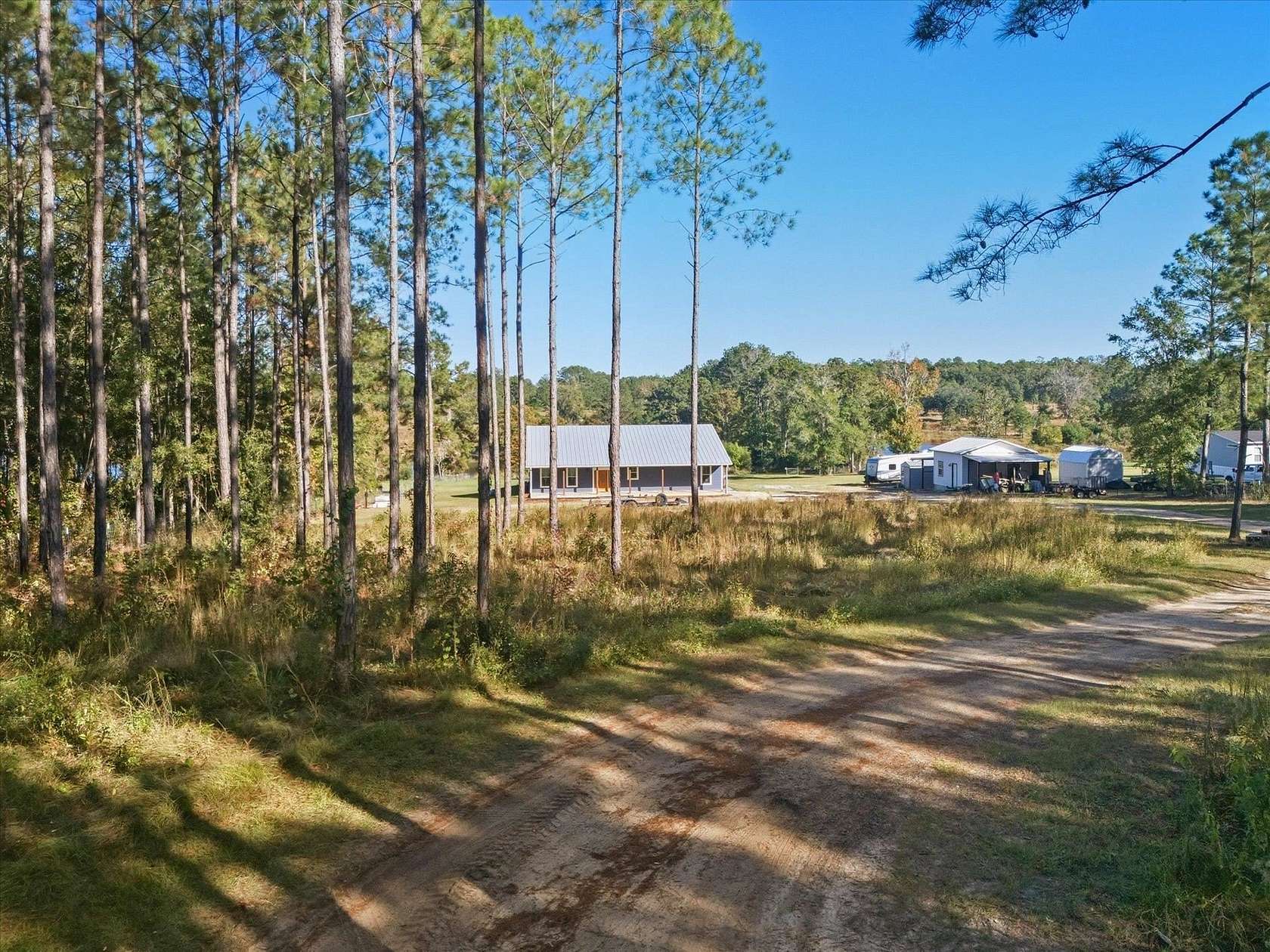 5 Acres of Residential Land with Home for Sale in Monticello, Florida