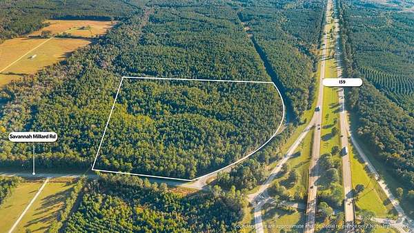 30.7 Acres of Commercial Land for Sale in Poplarville, Mississippi