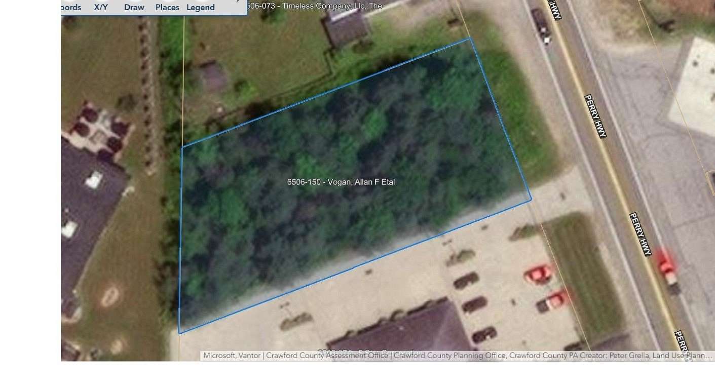 0.43 Acres of Commercial Land for Sale in Meadville, Pennsylvania
