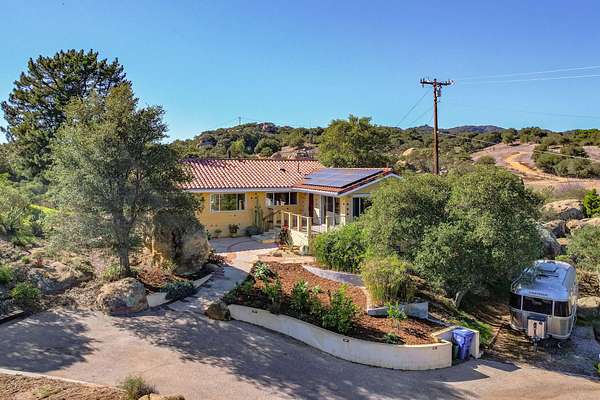 9.16 Acres of Land with Home for Sale in Santa Barbara, California