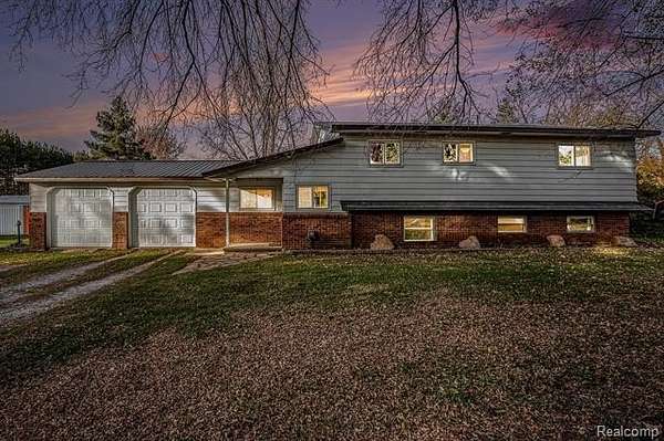 5 Acres of Residential Land with Home for Sale in Mayville, Michigan