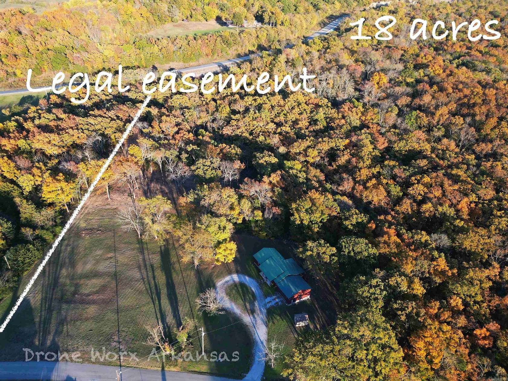 18 Acres of Land for Sale in Marshall, Arkansas