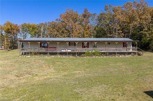 9.3 Acres of Land with Home for Sale in Rudy, Arkansas