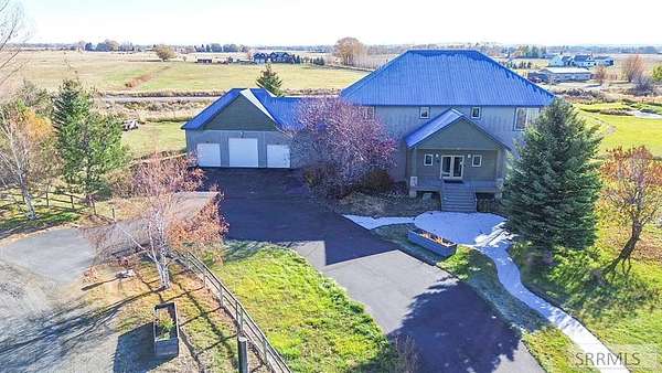 4.1 Acres of Residential Land with Home for Sale in St. Anthony, Idaho