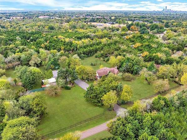 10 Acres of Residential Land with Home for Sale in Oklahoma City, Oklahoma