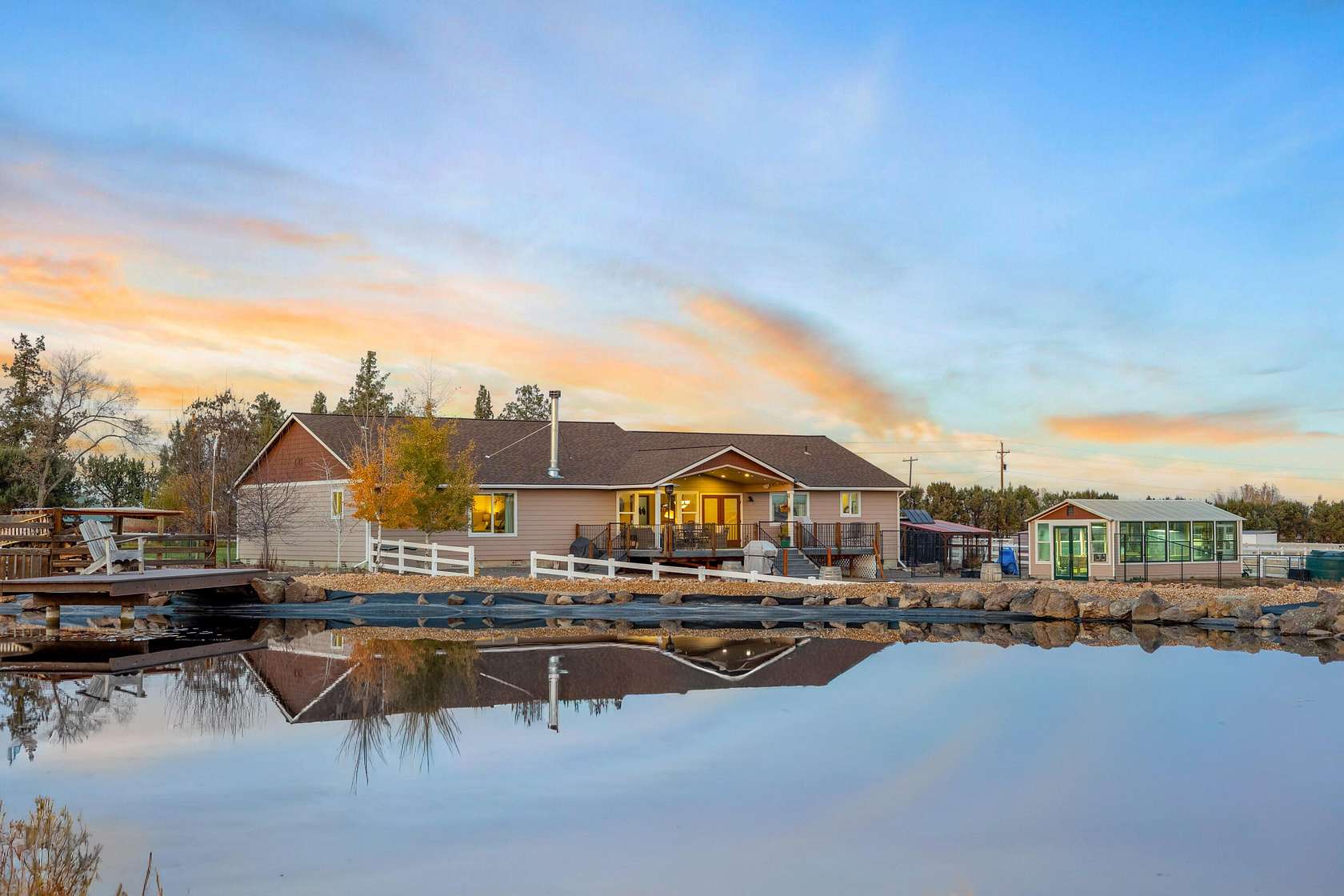 21.4 Acres of Agricultural Land with Home for Sale in Bend, Oregon