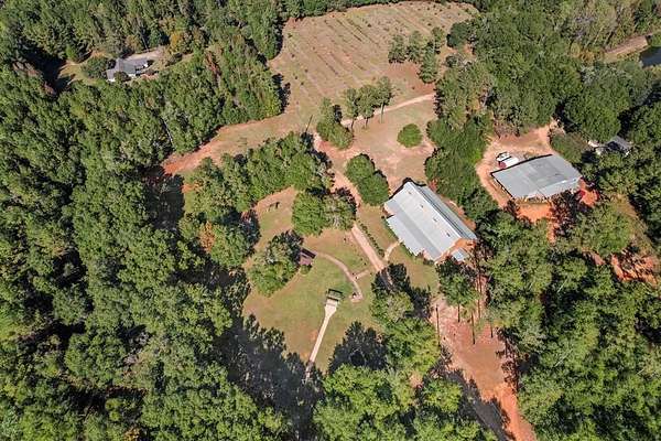 110 Acres of Recreational Land with Home for Sale in Midland City, Alabama