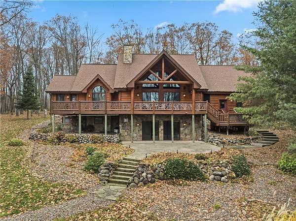 3.4 Acres of Residential Land with Home for Sale in Exeland, Wisconsin