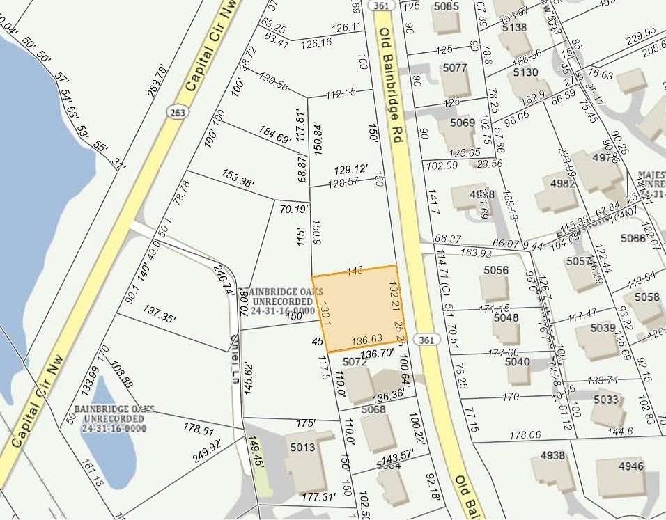 0.42 Acres of Land for Sale in Tallahassee, Florida