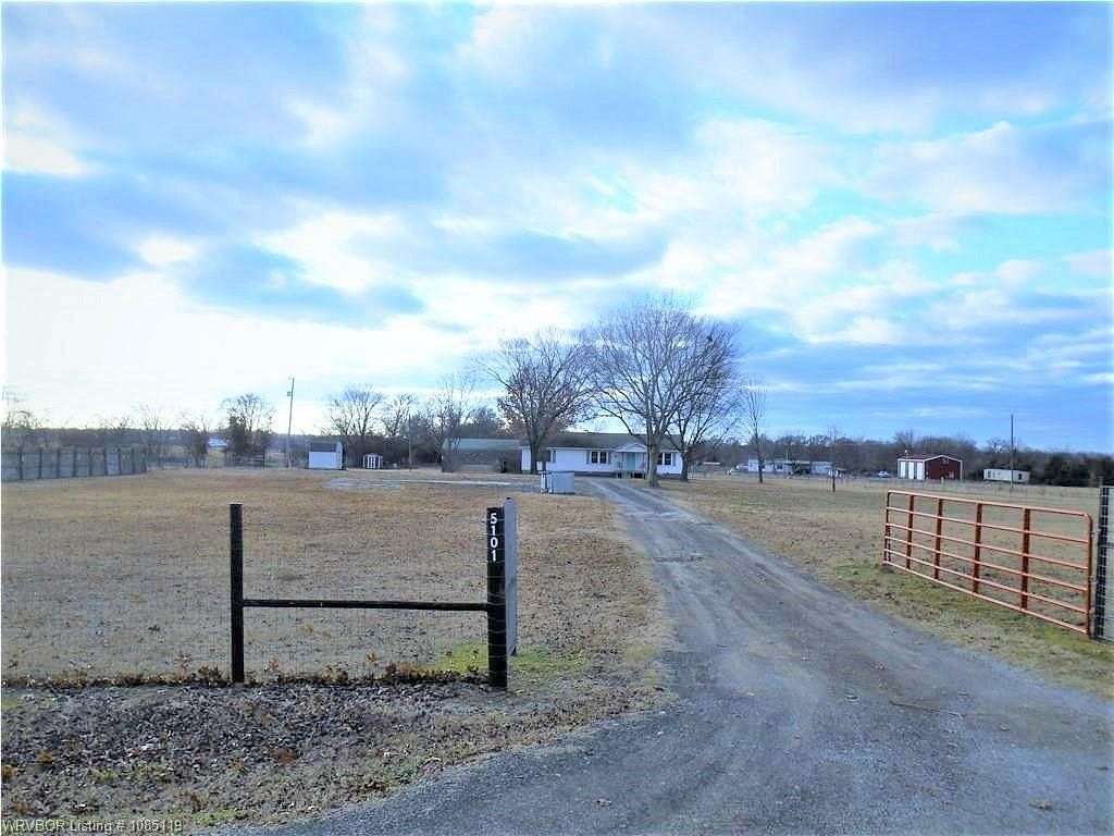 4.5 Acres of Land with Home for Sale in Lavaca, Arkansas