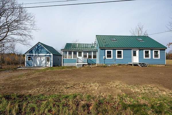 11.2 Acres of Land with Home for Sale in Washington, Maine