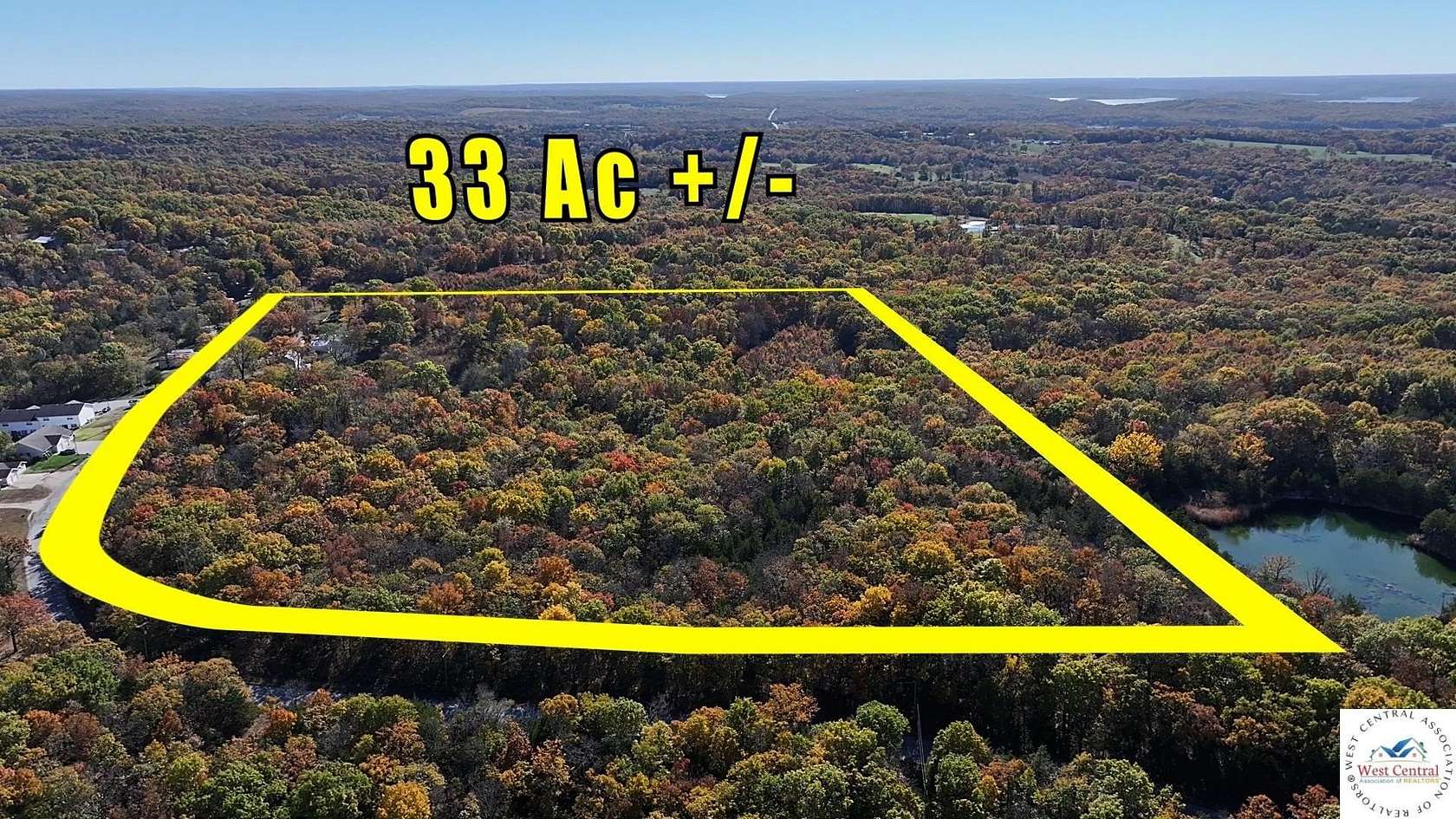 33 Acres of Improved Recreational Land for Sale in Warsaw, Missouri