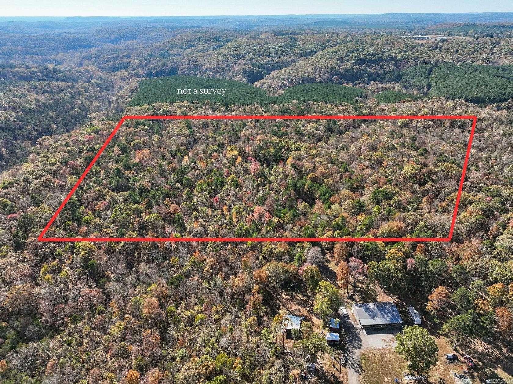 39.3 Acres of Recreational Land for Sale in Heber Springs, Arkansas