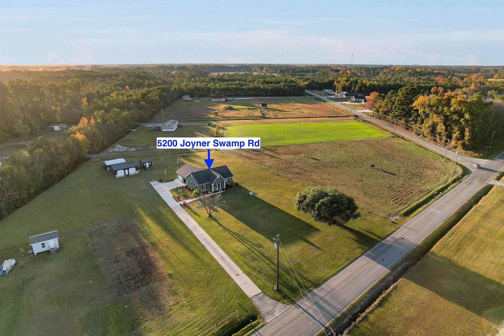 1.5 Acres of Land with Home for Sale in Galivants Ferry, South Carolina