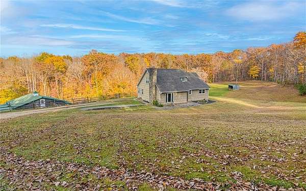 10.2 Acres of Land with Home for Sale in Walkertown, North Carolina