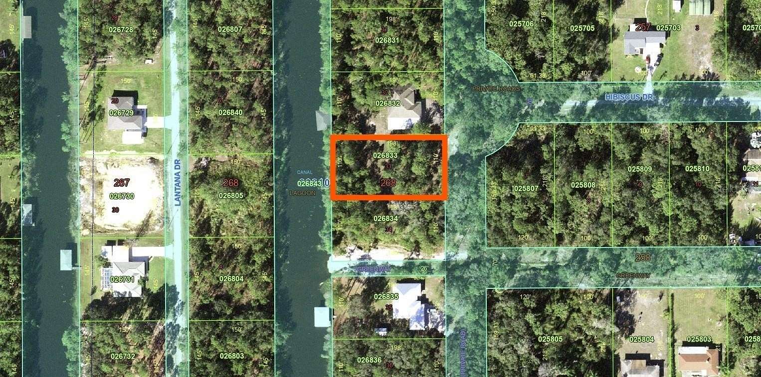 0.5 Acres of Residential Land for Sale in Indian Lake Estates, Florida