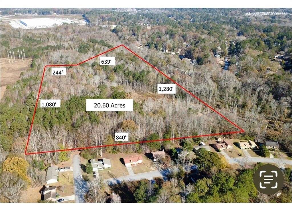 20.6 Acres of Land for Sale in South Fulton, Georgia