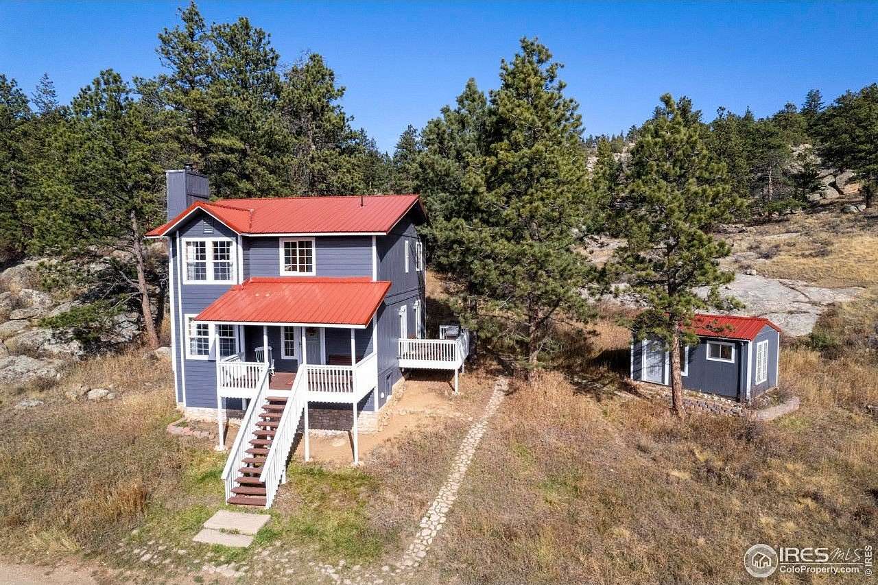 3.9 Acres of Residential Land with Home for Sale in Livermore, Colorado