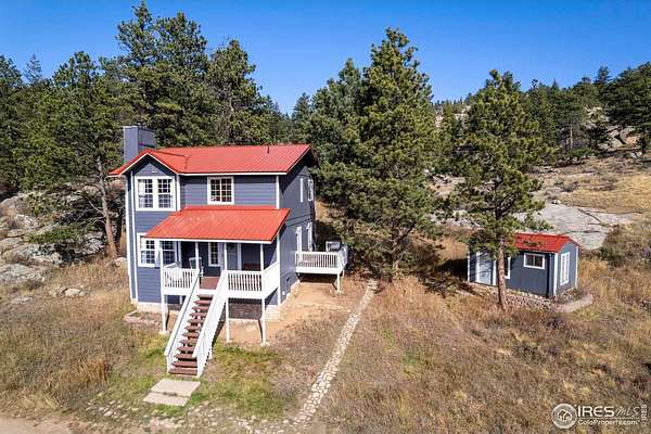 3.9 Acres of Residential Land with Home for Sale in Livermore, Colorado