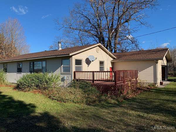 2 Acres of Residential Land with Home for Sale in Pelkie, Michigan