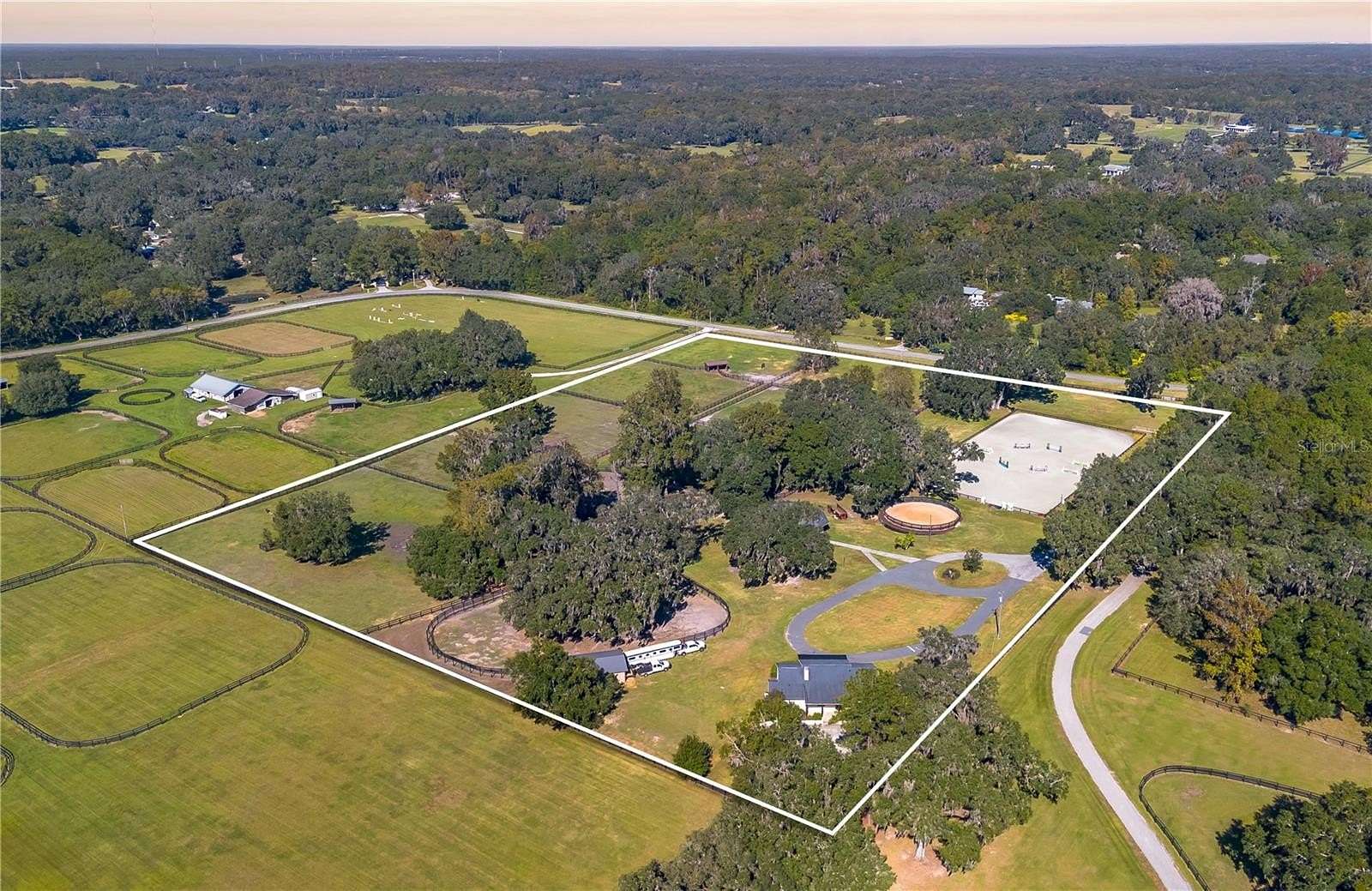 12 Acres of Land with Home for Sale in Reddick, Florida