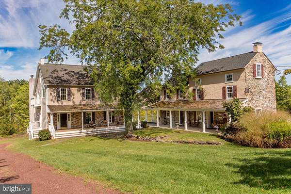 38.9 Acres of Recreational Land with Home for Sale in New Hope, Pennsylvania