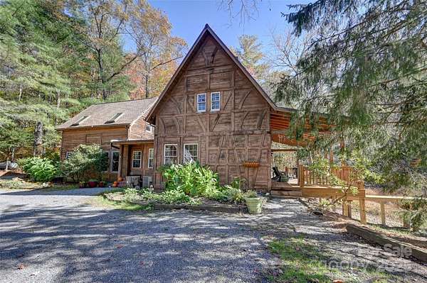 4.1 Acres of Residential Land with Home for Sale in Fairview, North Carolina