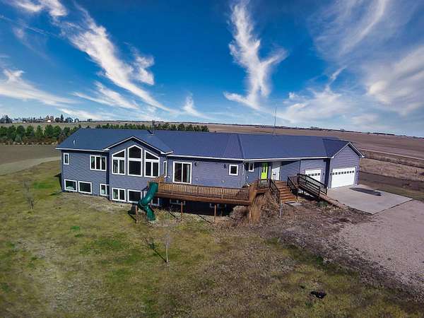 6.33 Acres of Land with Home for Sale in Ryder, North Dakota