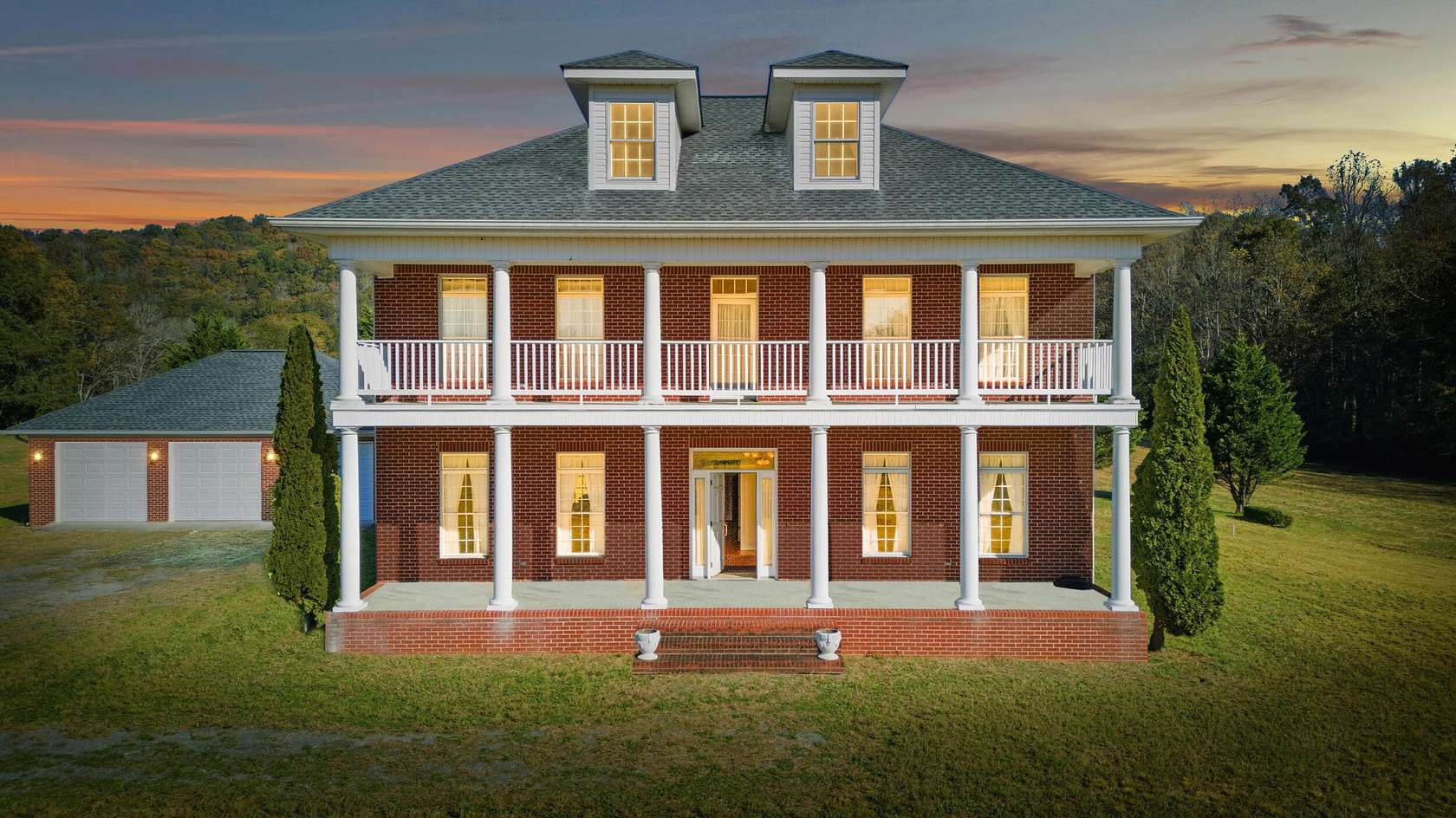 25 Acres of Agricultural Land with Home for Sale in Bridgeport, Alabama