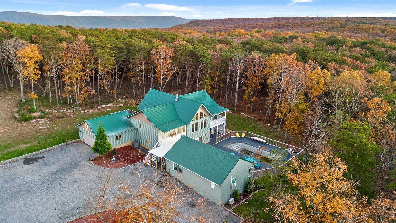 5.45 Acres of Land with Home for Sale in Menlo, Georgia