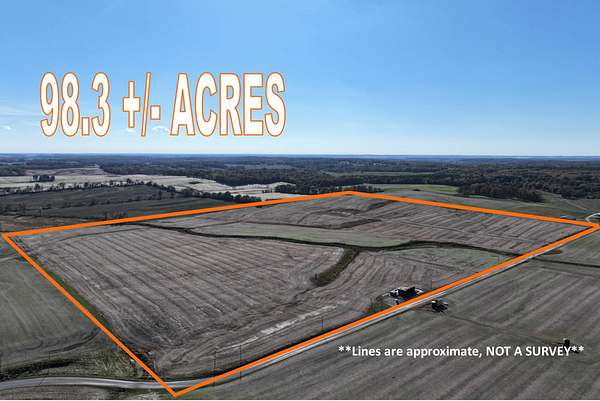 98.3 Acres of Agricultural Land for Sale in Grayville, Illinois