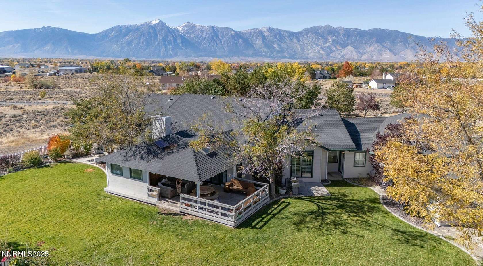 6.4 Acres of Land with Home for Sale in Gardnerville, Nevada