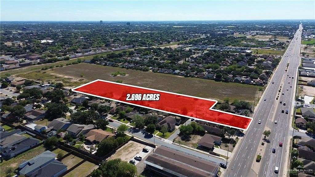 2.7 Acres of Mixed-Use Land for Sale in McAllen, Texas